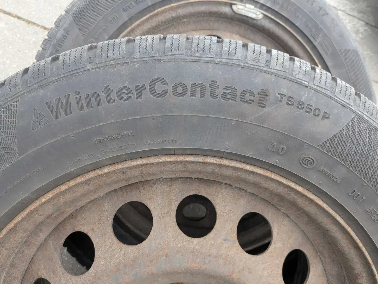 Billede 7 - Vinterdæk på stålfælge til Opel Grandland X