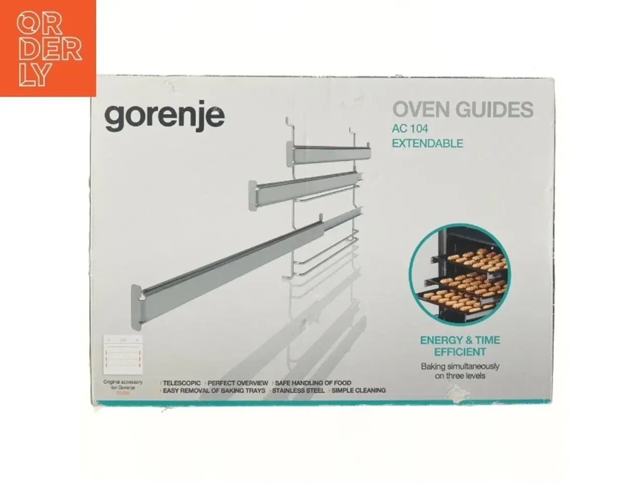 Billede 4 - Teleskopiske ovngrillguider fra Gorenje