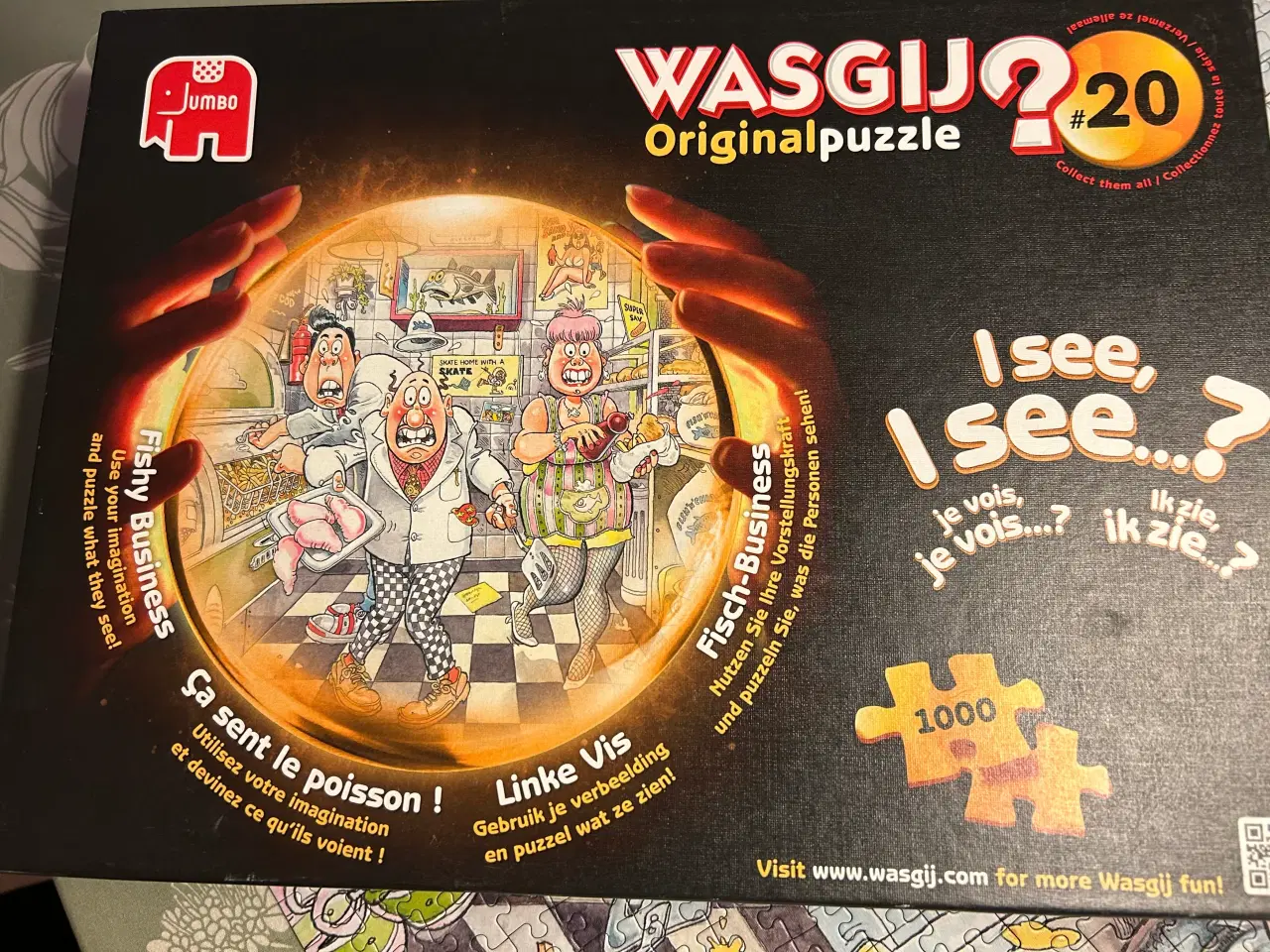 Billede 3 - WASGIJ / Jan Van Haasteren 3 stk. puslespil