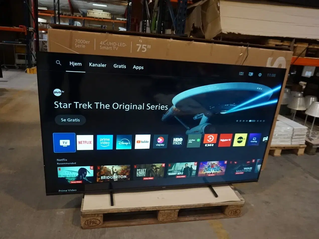 Billede 4 - Philips 75" Fladskærms TV LED 4K 75PUS7000