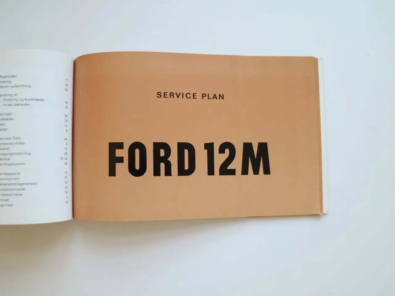 Billede 7 - Ford Taunus 12M instruktionsbog 1969 + kærlighed