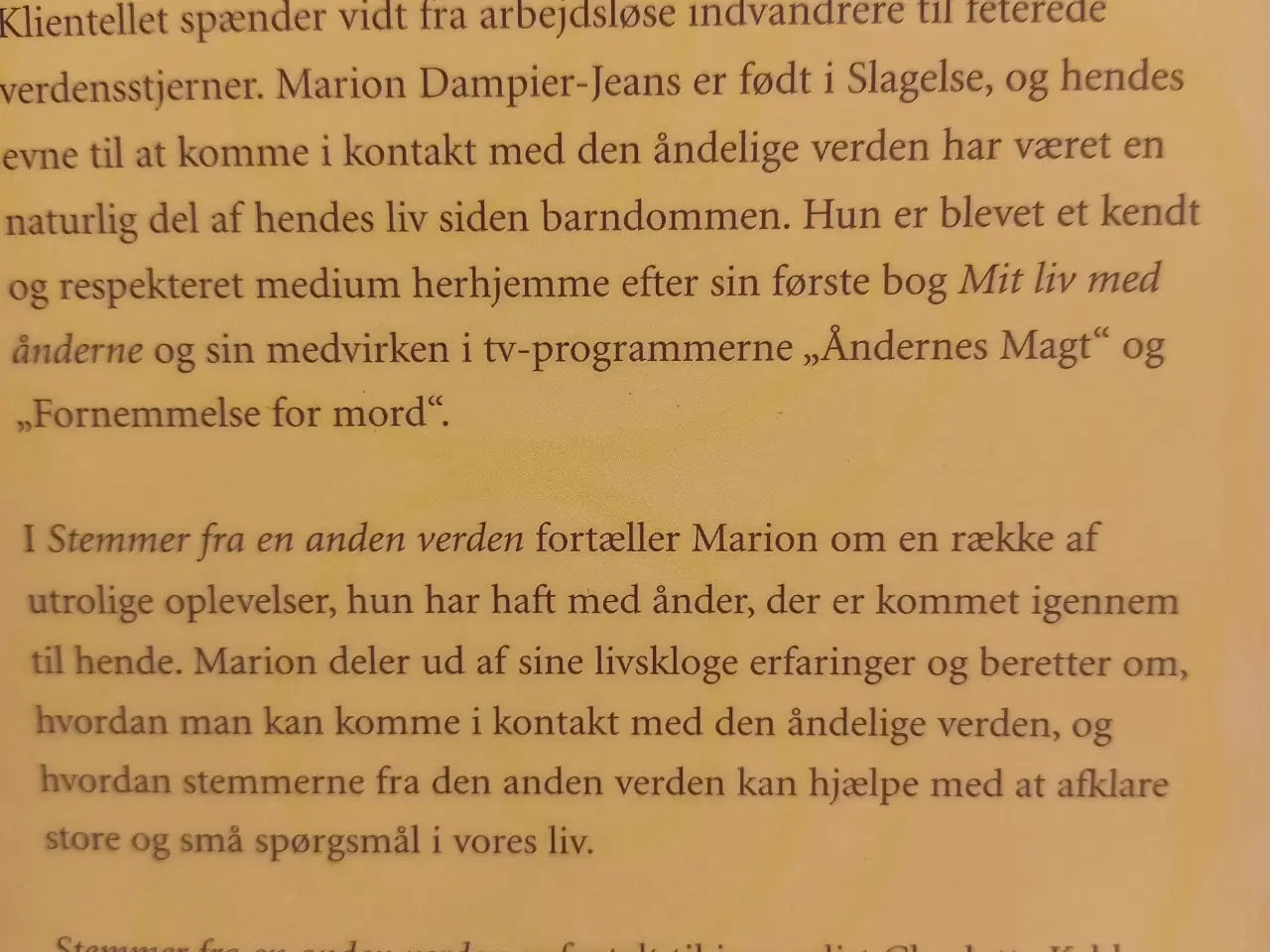 Billede 3 - Stemmer fra en anden verden -Marion dampier-Jeans