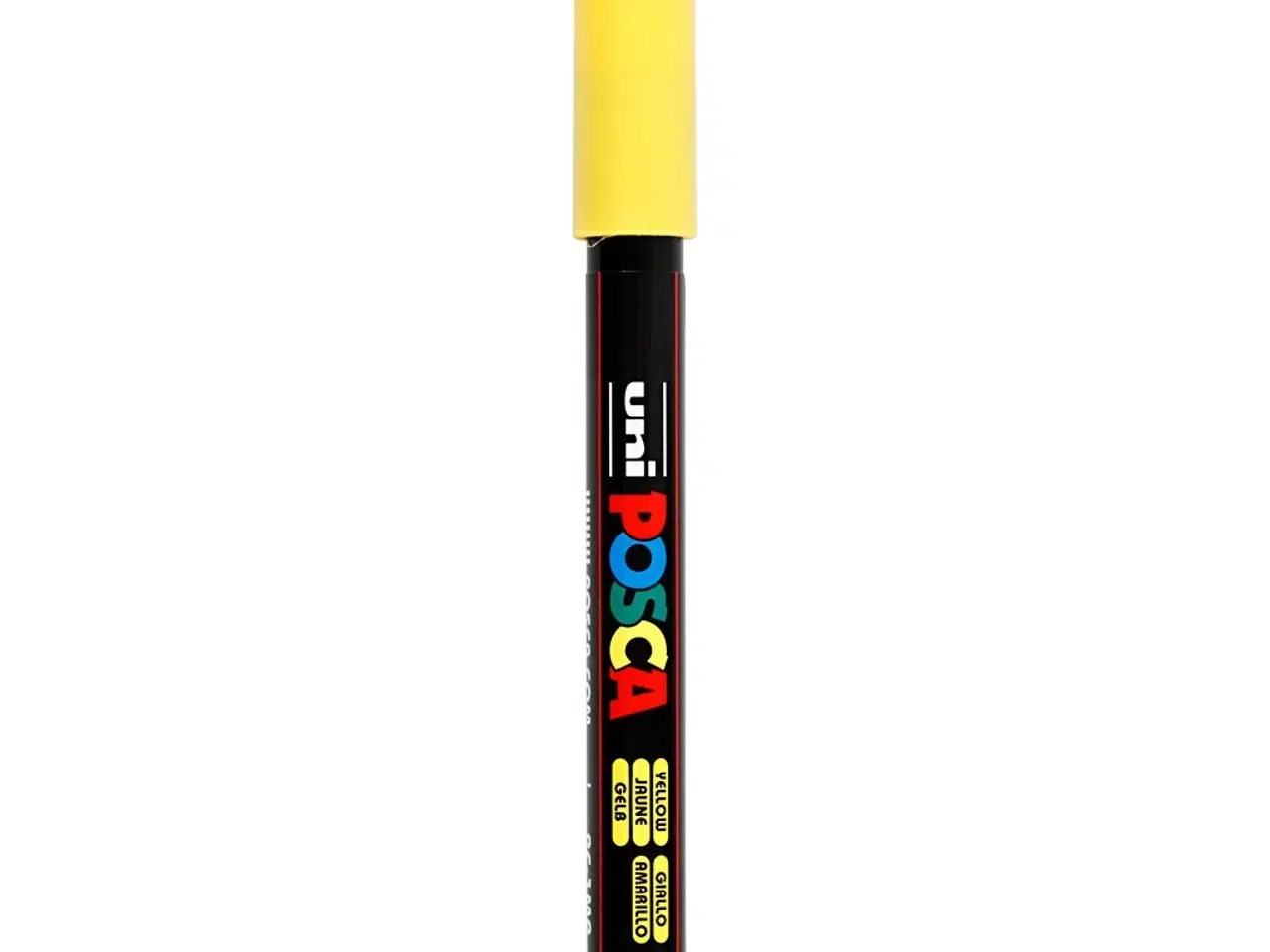Billede 1 - Posca Tusch, PC-1MR, streg 0,7 mm, extra-fine, gul, 1 stk.