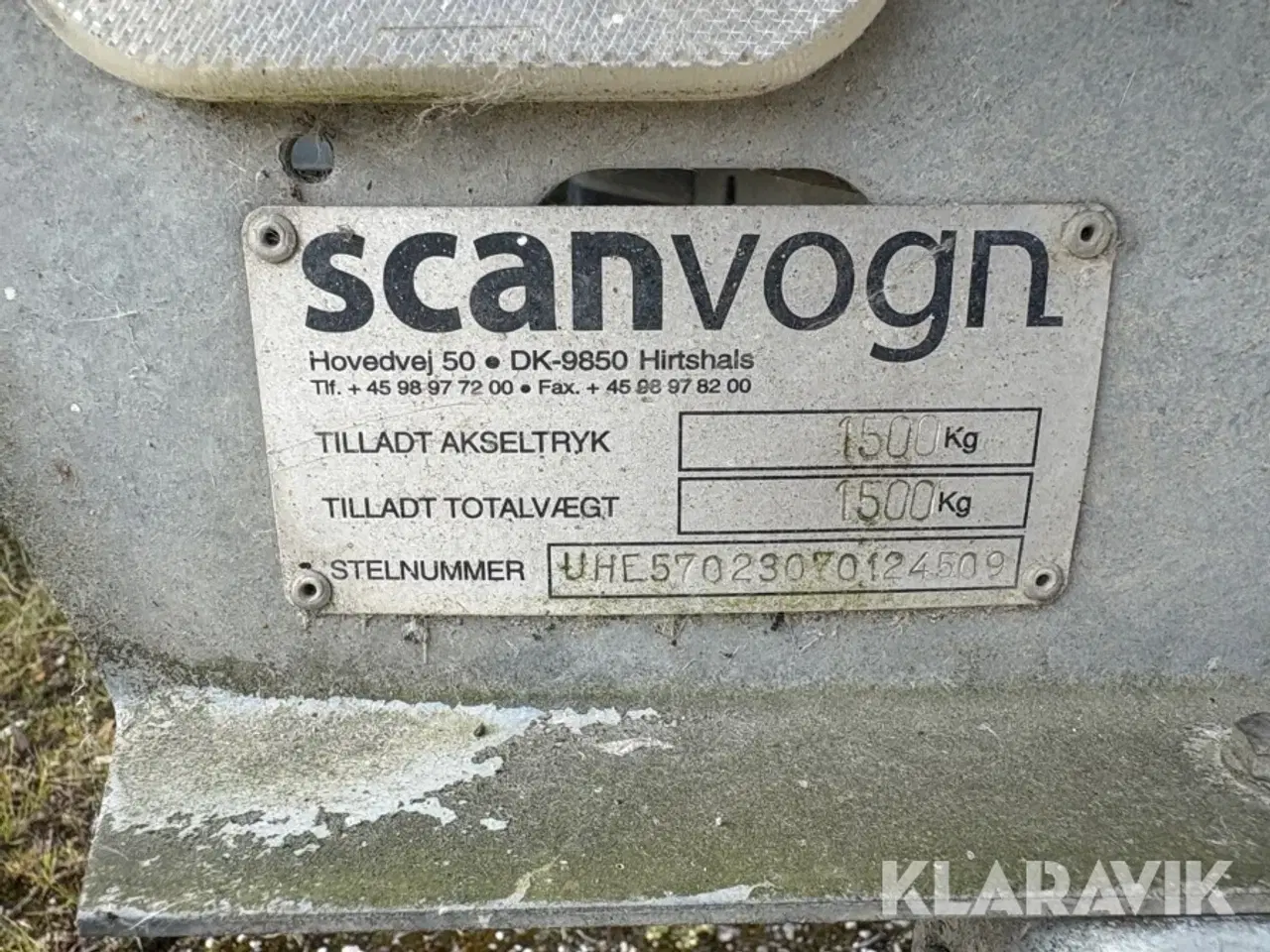 Billede 5 - Personalevogn Scanvogn 1500kg
