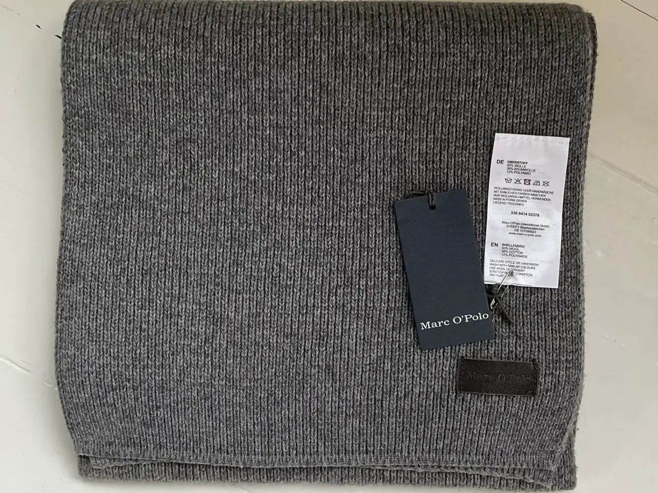 Billede 1 - Marc O’Polo ribstrikket halstørklæde