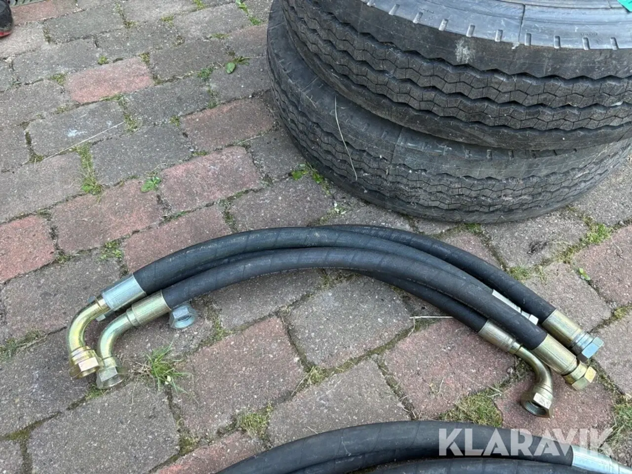 Billede 1 - Hydraulik slanger 4 stk