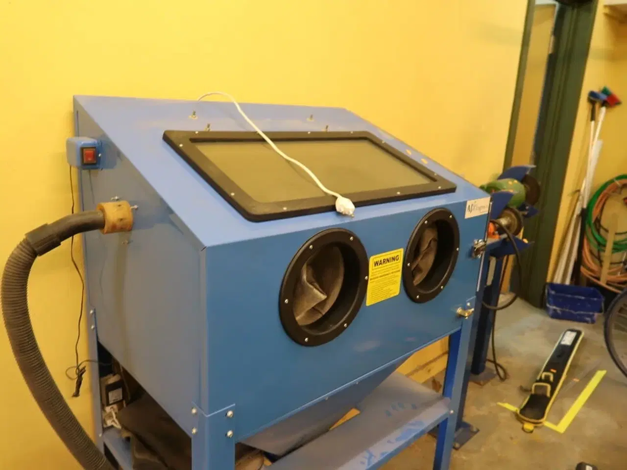 Billede 6 - Sandblæsekabine med støvsuger WASCO HN4470