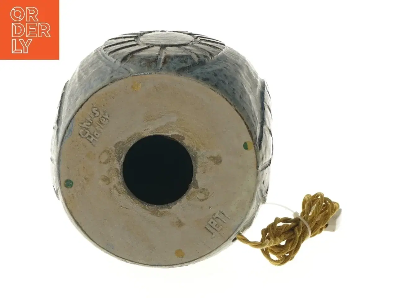 Billede 3 - Retro keramik bordlampe (str. 47x20 cm)