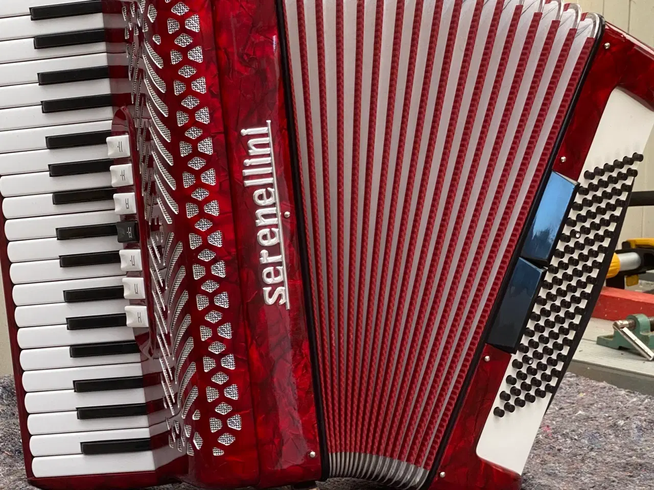 Billede 7 - Serenellini Tangent harmonika – 37/96 – meget velh