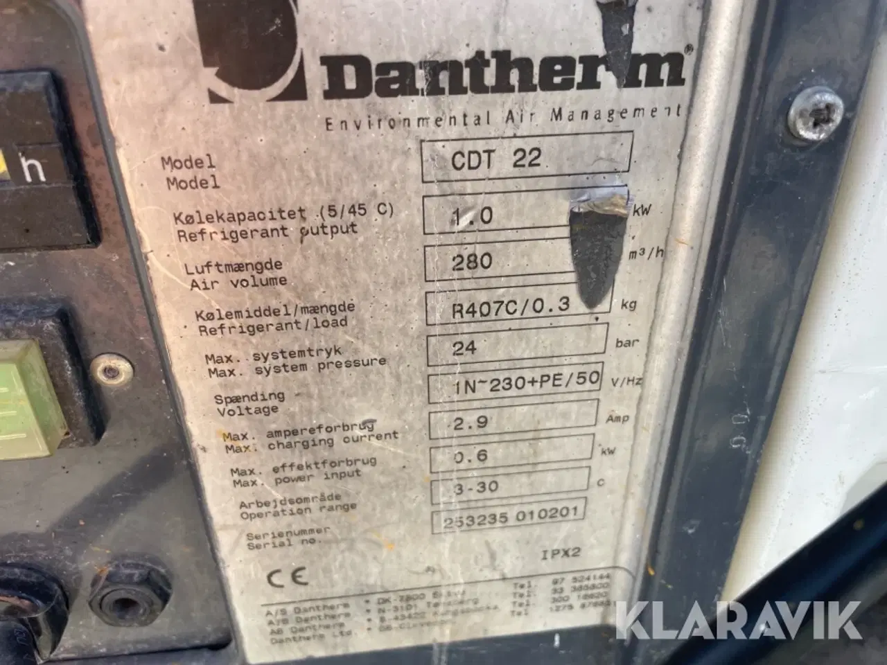 Billede 11 - Affugter Dantherm CDT