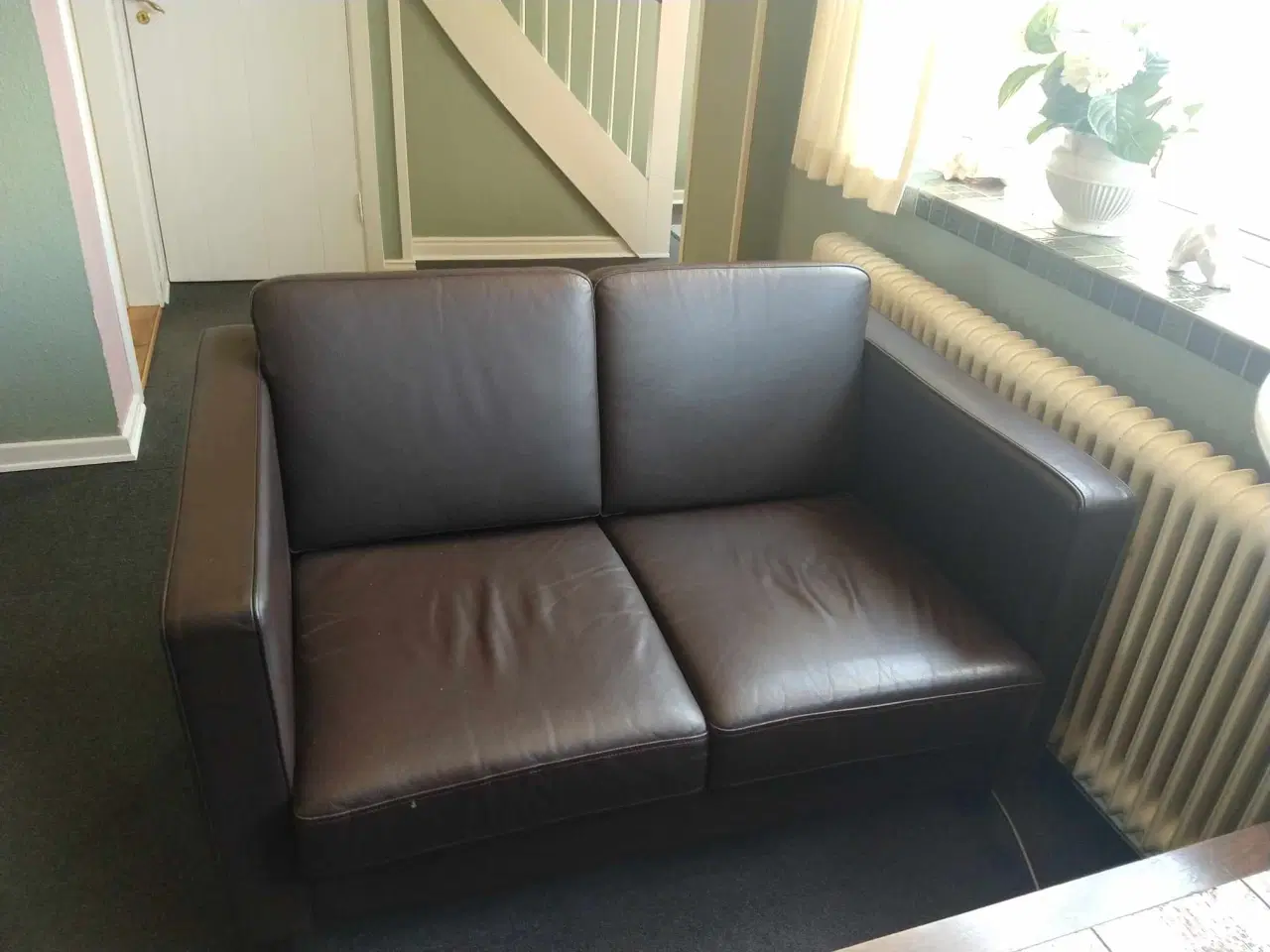 Billede 1 - 2 x sofa i skind