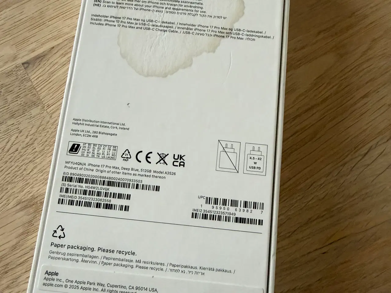 Billede 6 - iPhone 17 Pro Max 512 gb dybblå