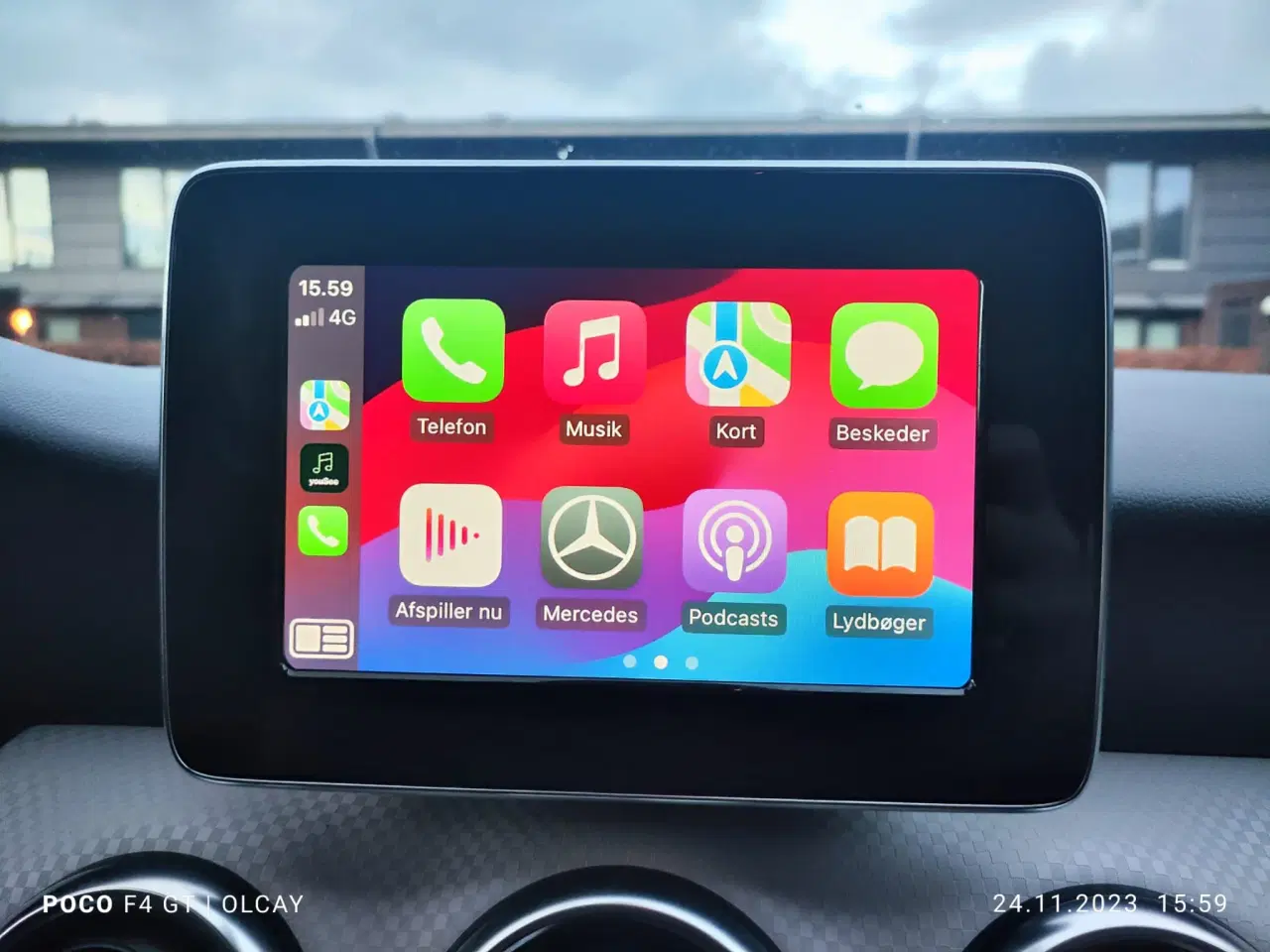 Billede 1 - Mercedes aktivering af Carplay / Android Auto