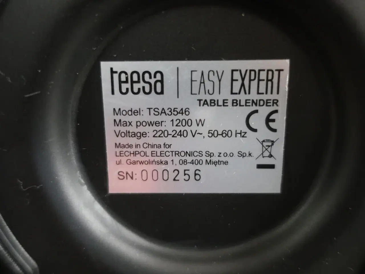 Billede 3 - Blender TEESA TSA3546