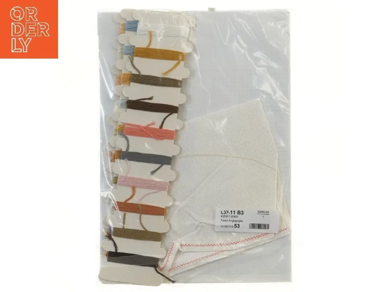 Billede 2 - Broderi sæt(str. 16,5x23,5 cm) (str. 16,5x23,5 cm)