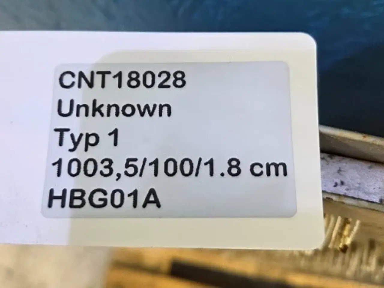 Billede 23 - Undersold 1003,5/100/1,8 cm (1)