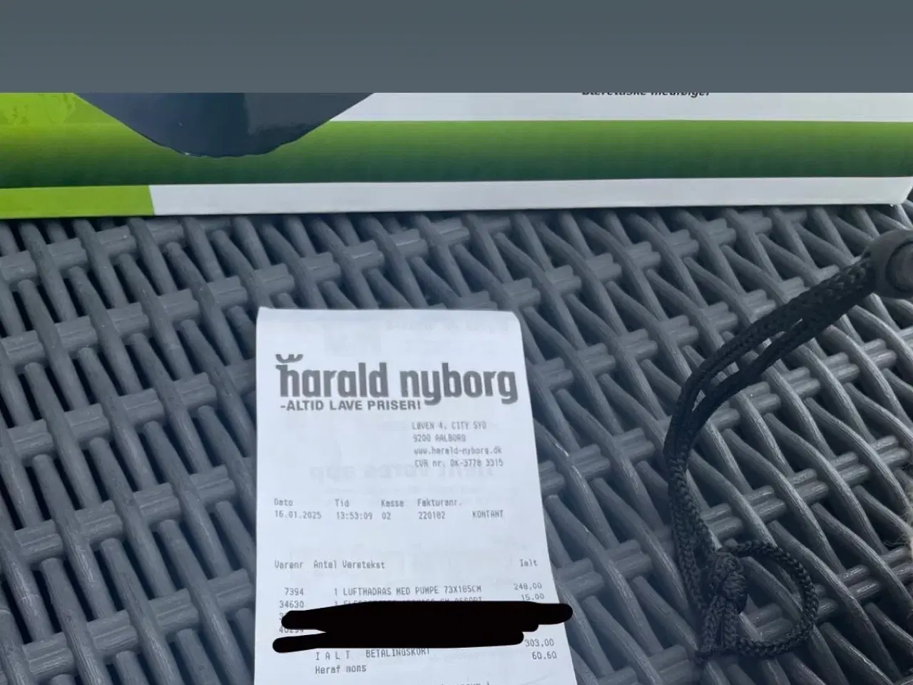 Billede 3 - Luftmadras med pumpe 