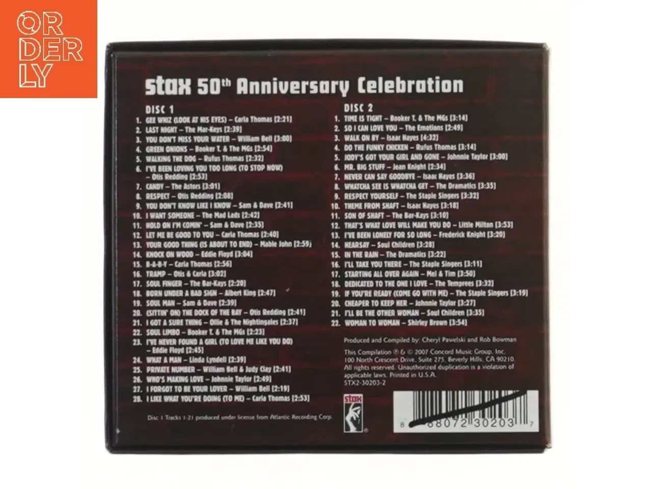 Billede 2 - Signeret Stax 50th Anniversary Celebration CD box