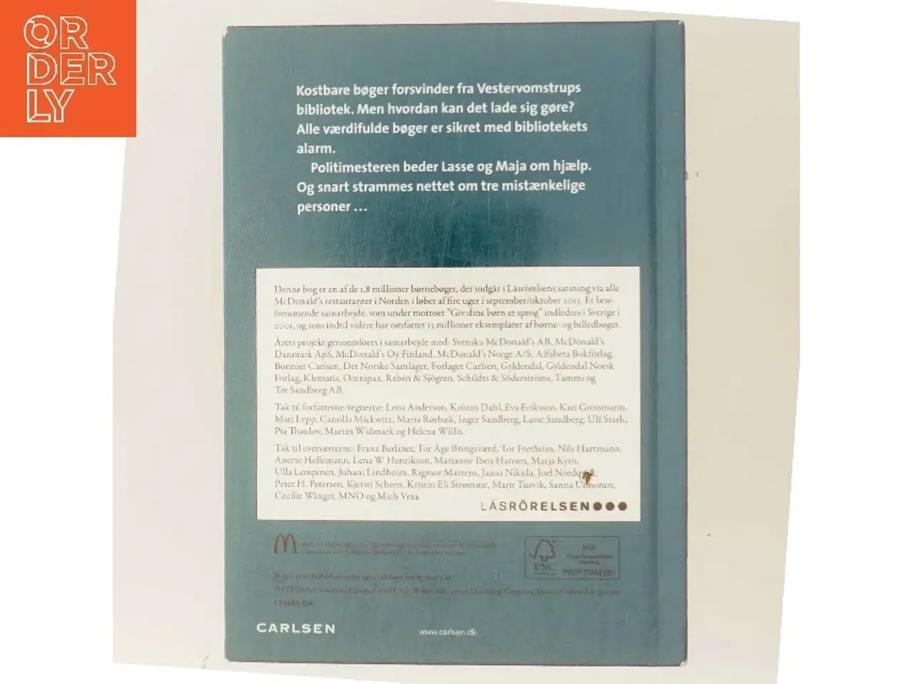 Billede 3 - Biblioteksmysteriet af Martin Widmark (Bog)