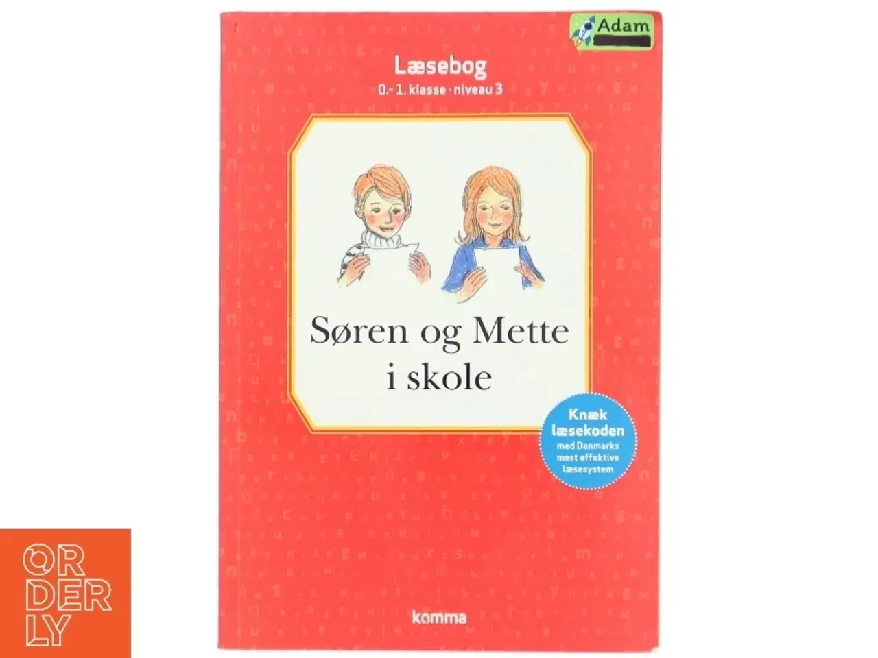 Billede 1 - Søren og Mette i skole af Knud Hermansen (Bog)