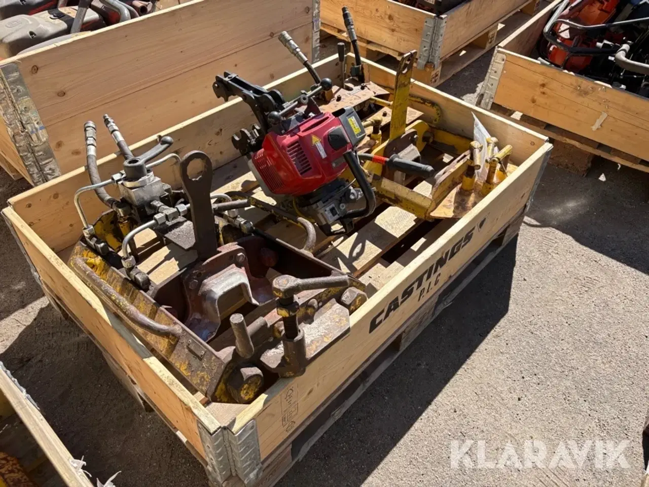 Billede 1 - Afgrater 2 styk skinneboremaskine 1 styk Elektro thermit