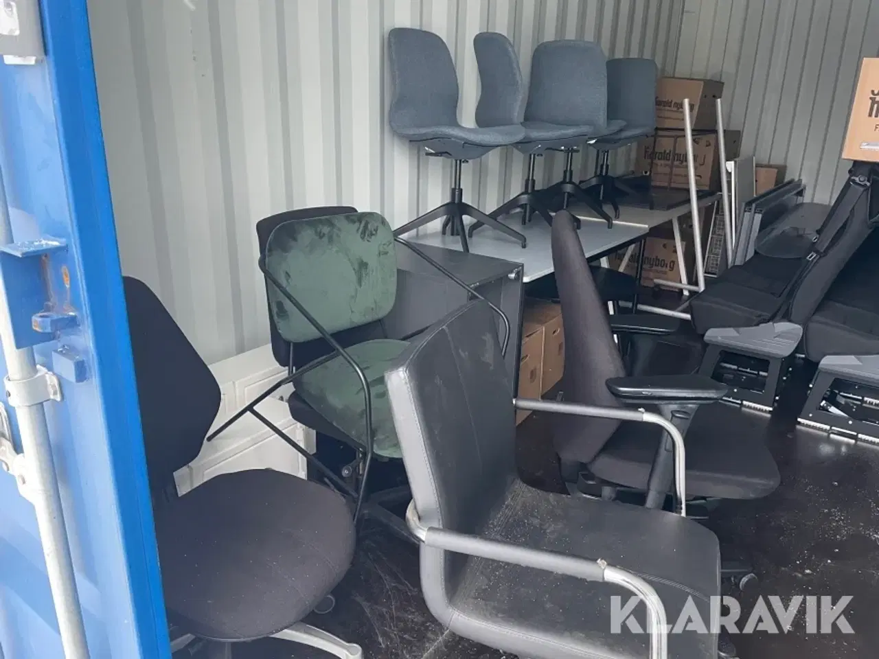 Billede 1 - Stole + Borde + tavler