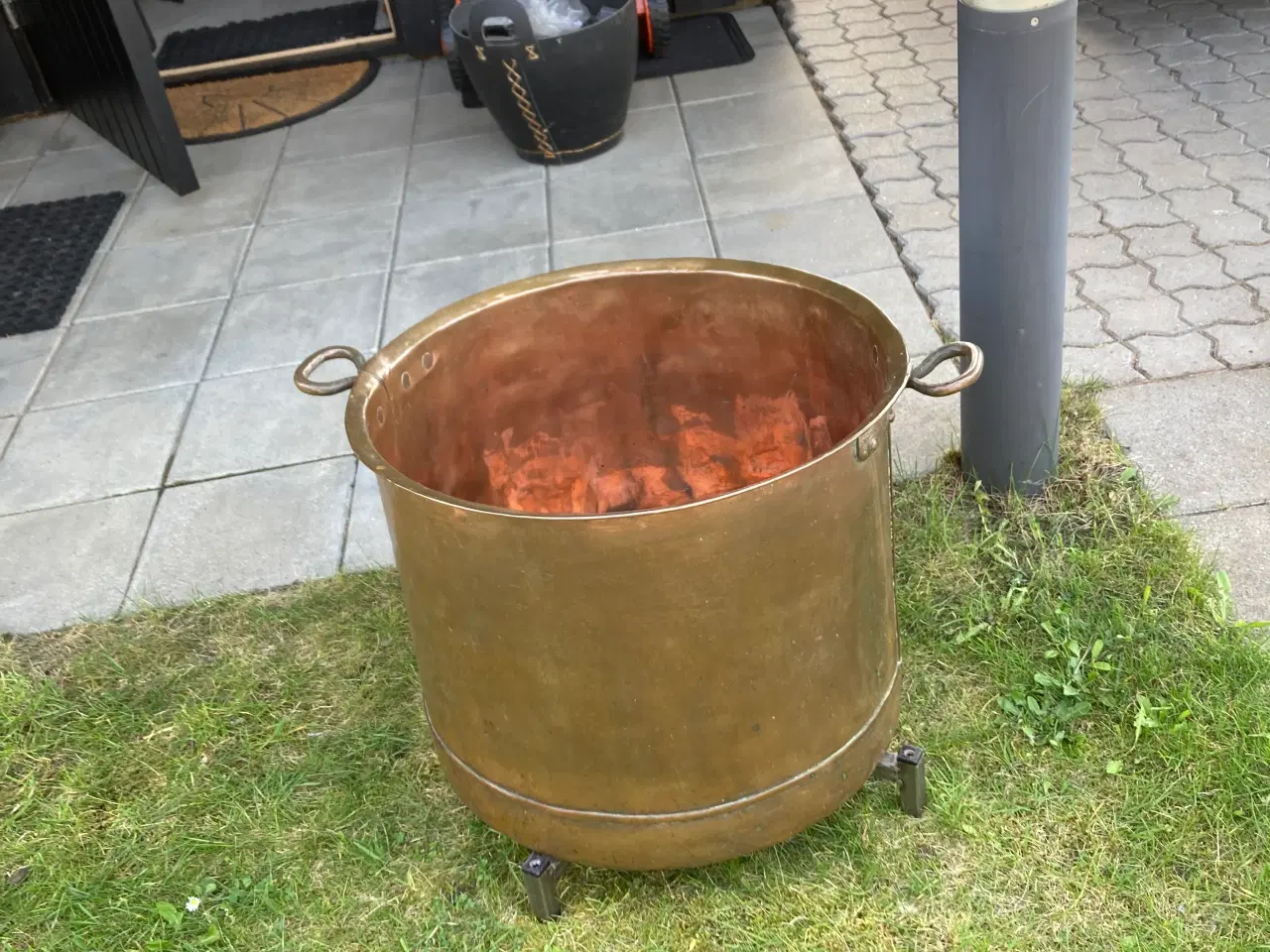Billede 1 - Kobber kedel.