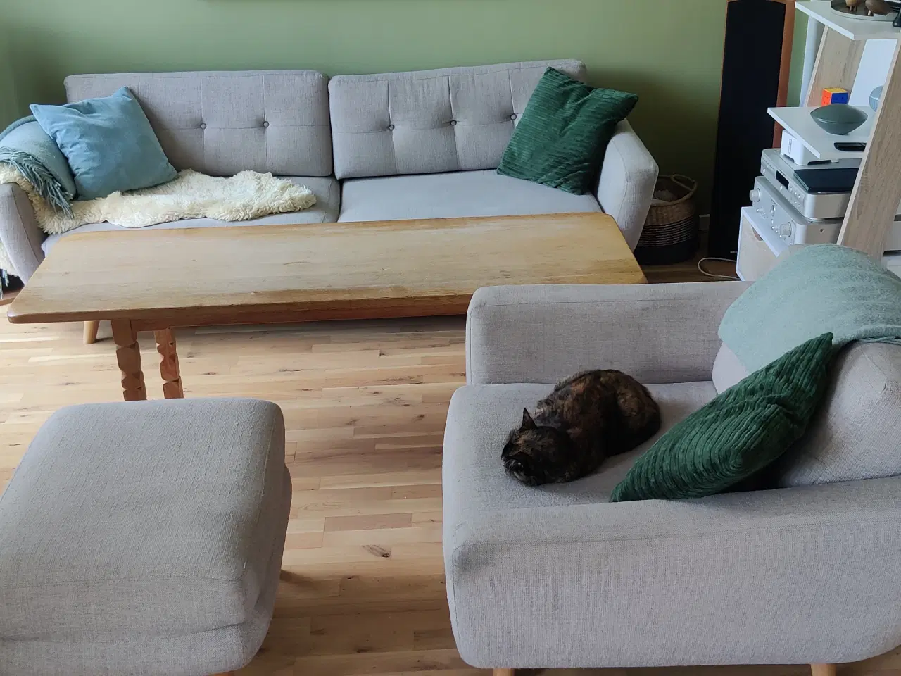 Billede 6 - Sofagruppe med sofabord 