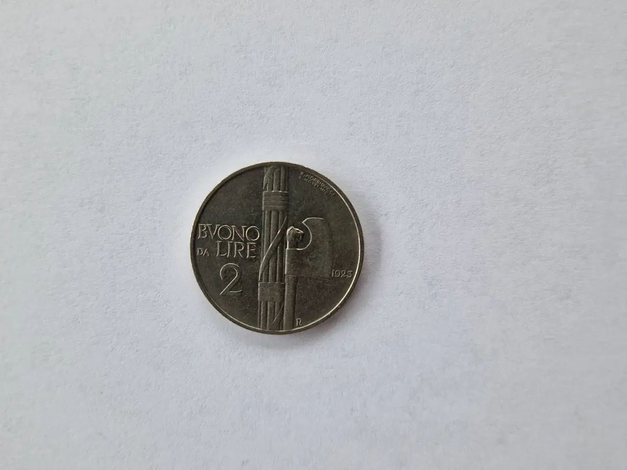 Billede 1 - 2 Lire Italy 1923
