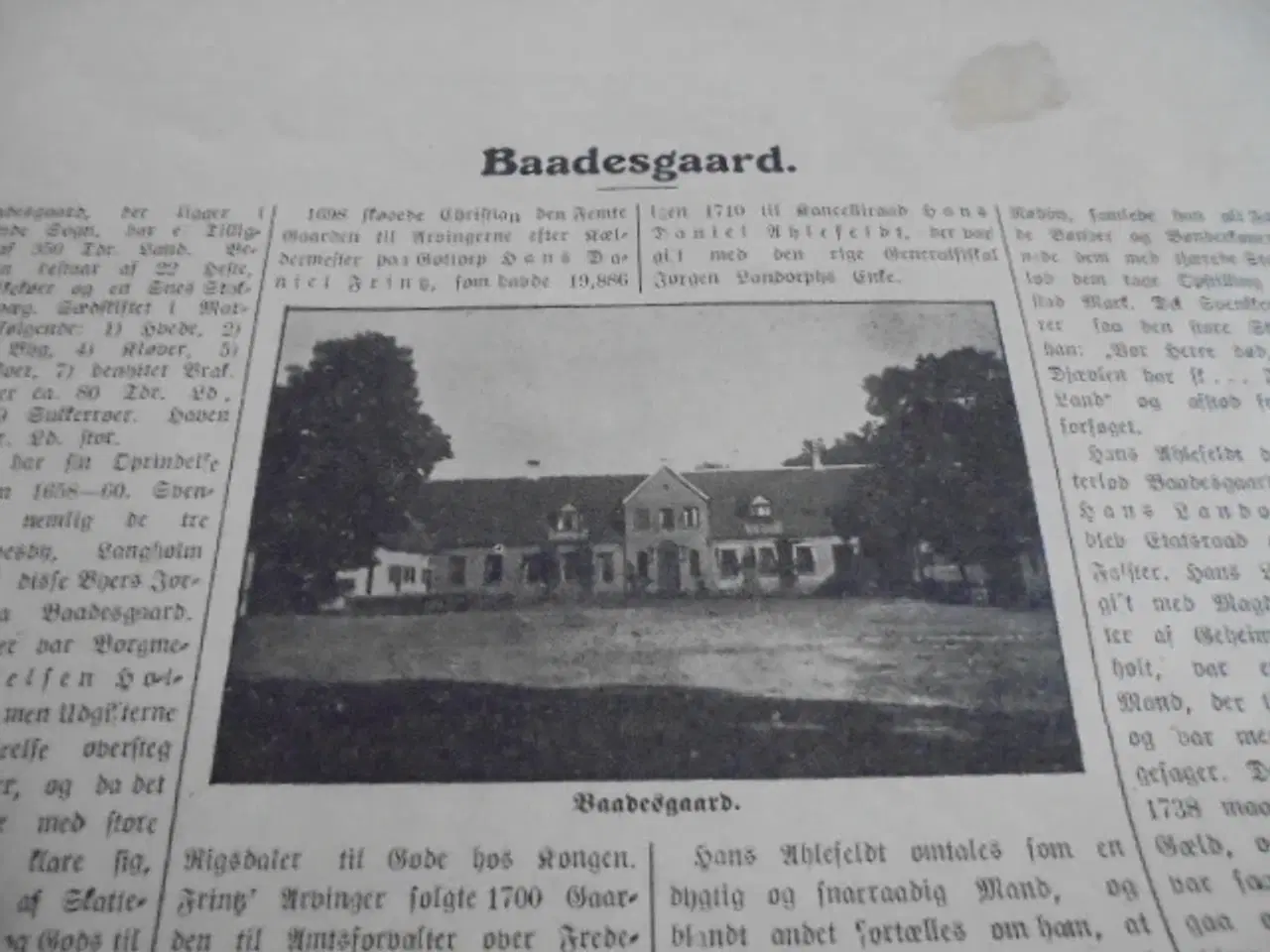Billede 6 - Gamle Lollandske Gaarde – udgivet 1912  