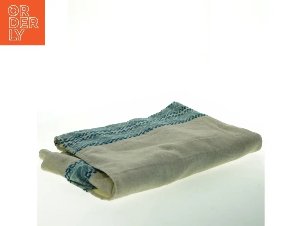 Billede 1 - Stor dug med mønster (str. 137x290 cm)