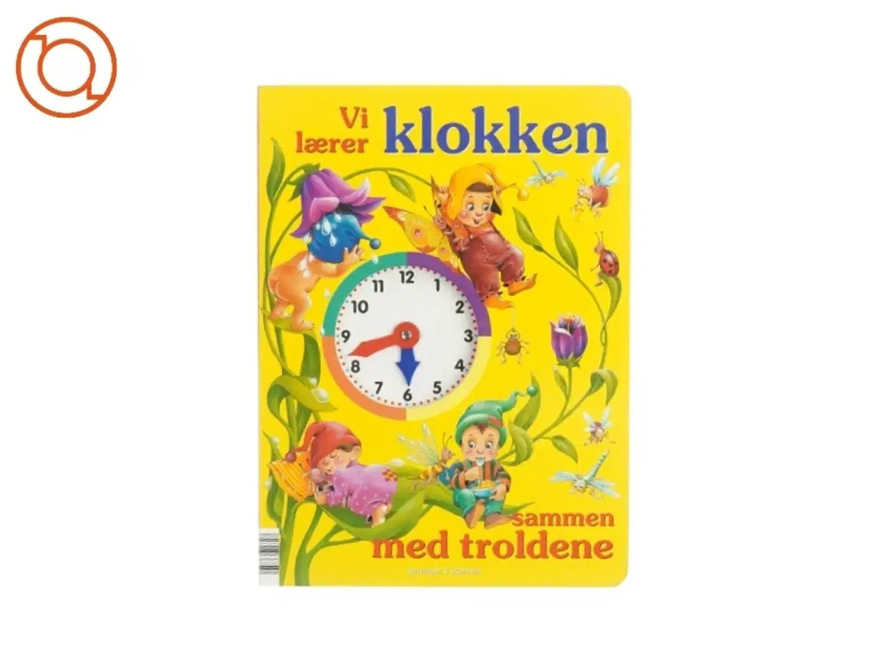 Billede 1 - Vi lærer klokken sammen med troldene (Bog)