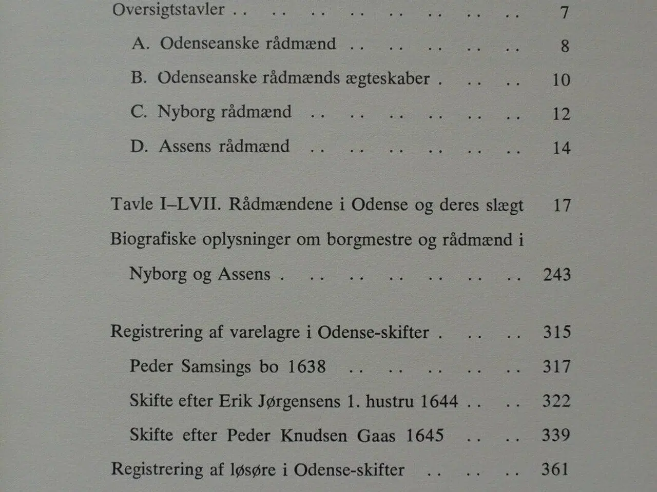 Billede 3 - studier over det fynske rådsaristokrati i det 17de