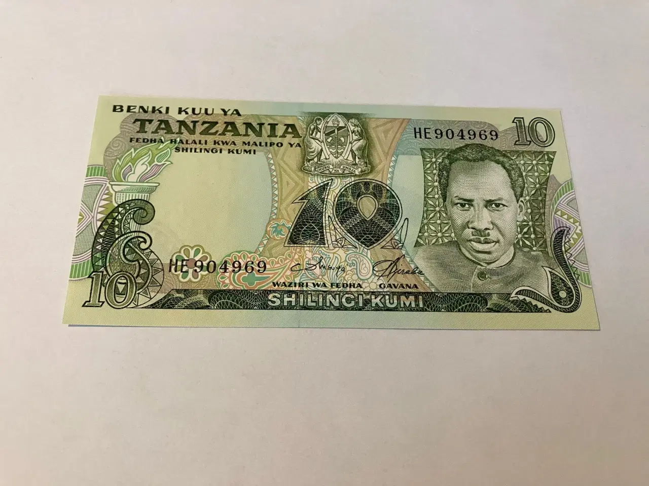 Billede 1 - 10 Shillings Tanzania