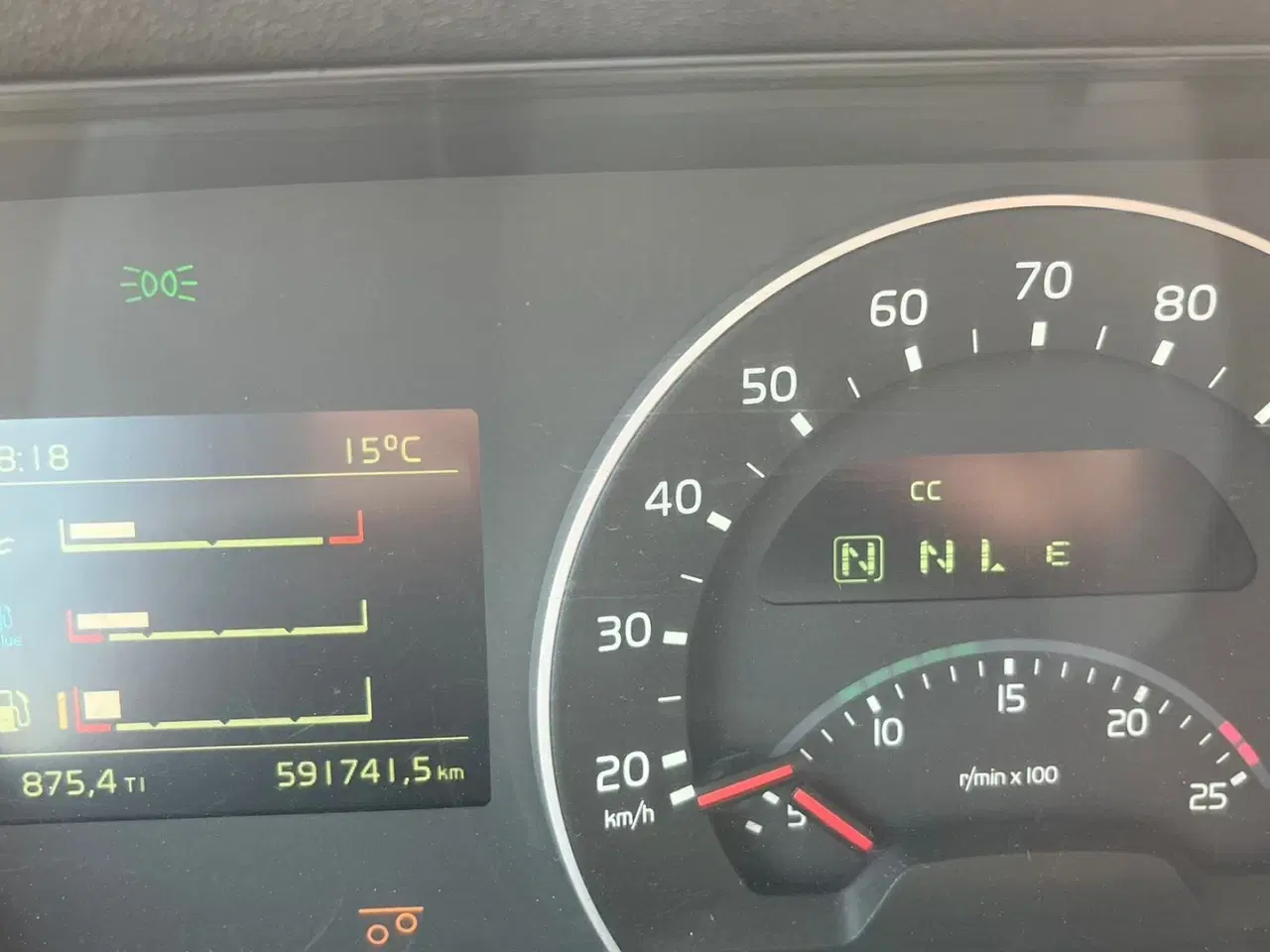 Billede 21 - Volvo FH 500 6x4 med tandemløft og aftagelig HMF 1150 kran+ 2 strengs hydraulik. Evt udlejning, ring og forhør