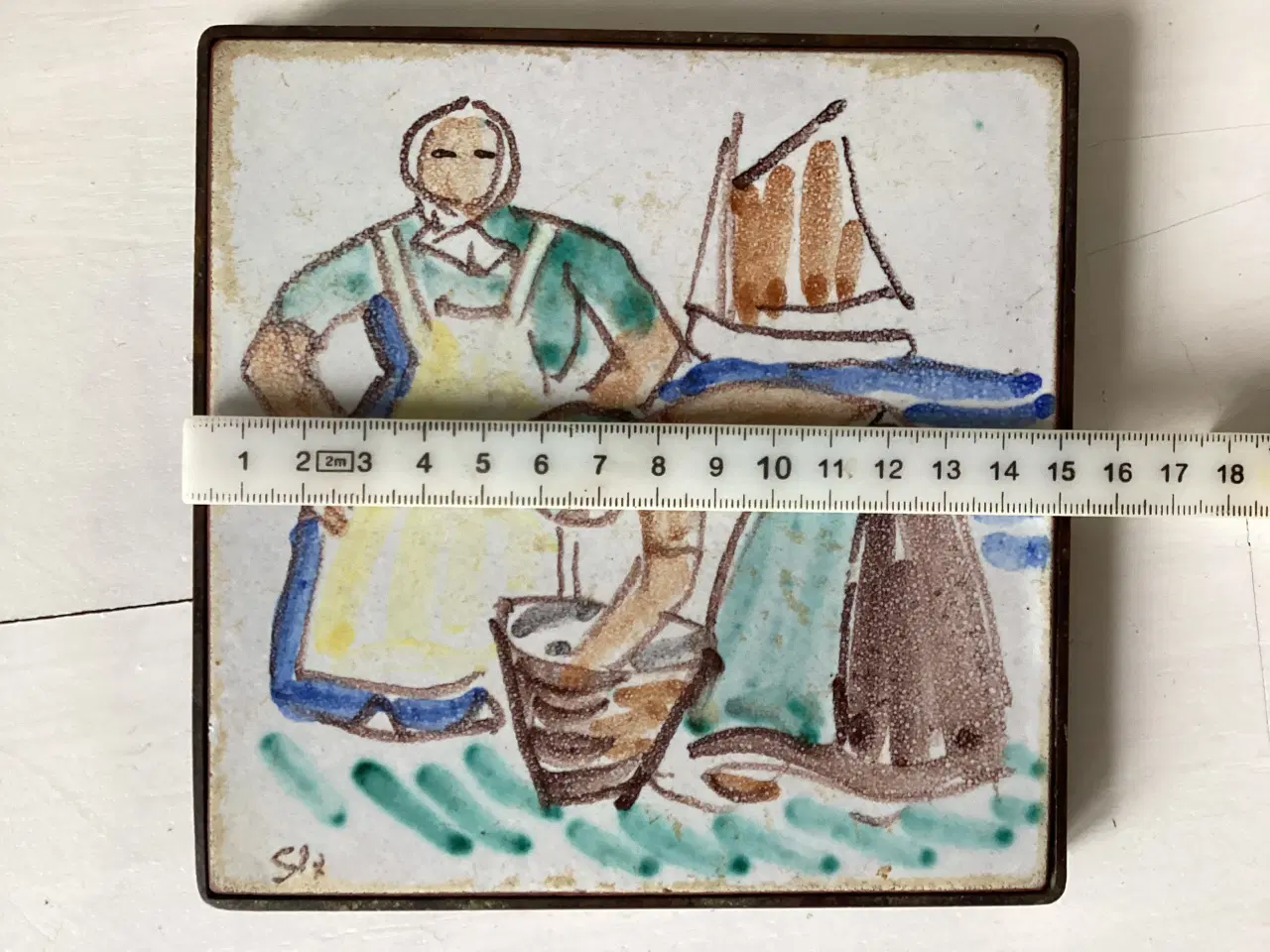 Billede 9 - Michael Andersen & Søn kakkel/vægflise/platte