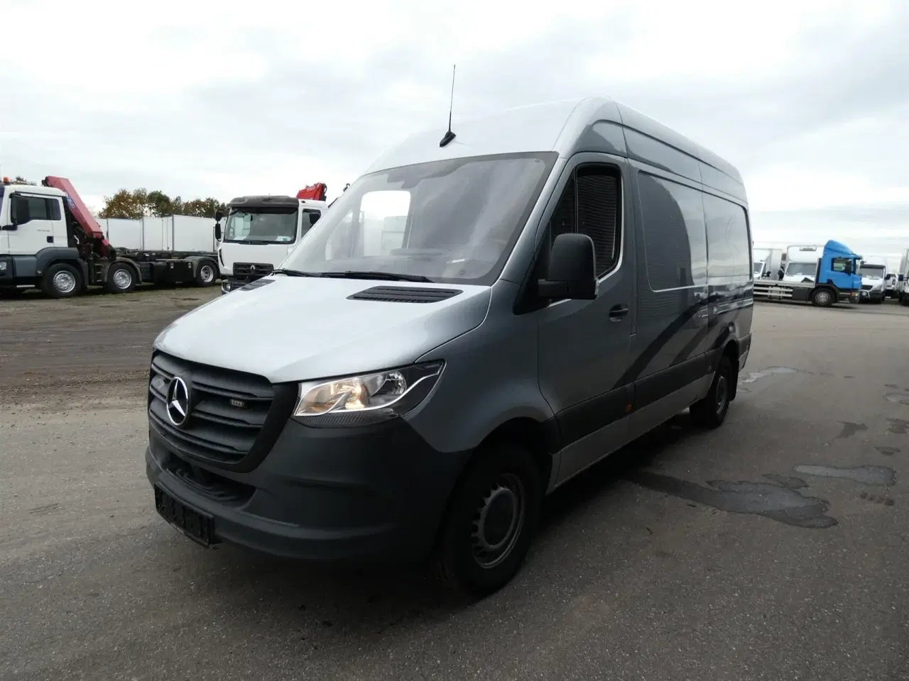 Billede 4 - Mercedes-Benz Sprinter 316 2,1 CDI A2 H2 RWD 163HK Van Aut.