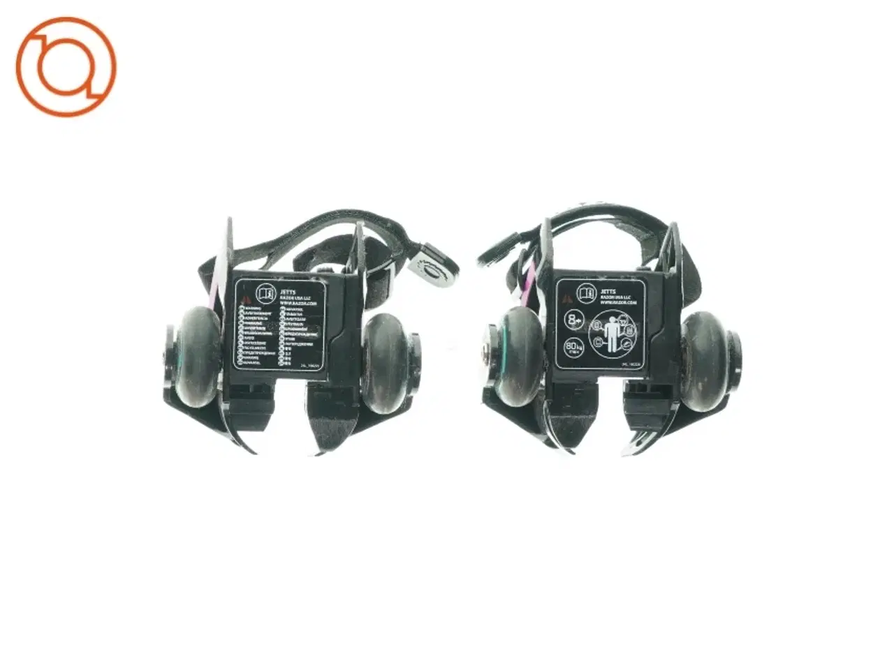 Billede 2 - Rulleskøjter til at spænde uden på sko (til børn, 80kg Max)