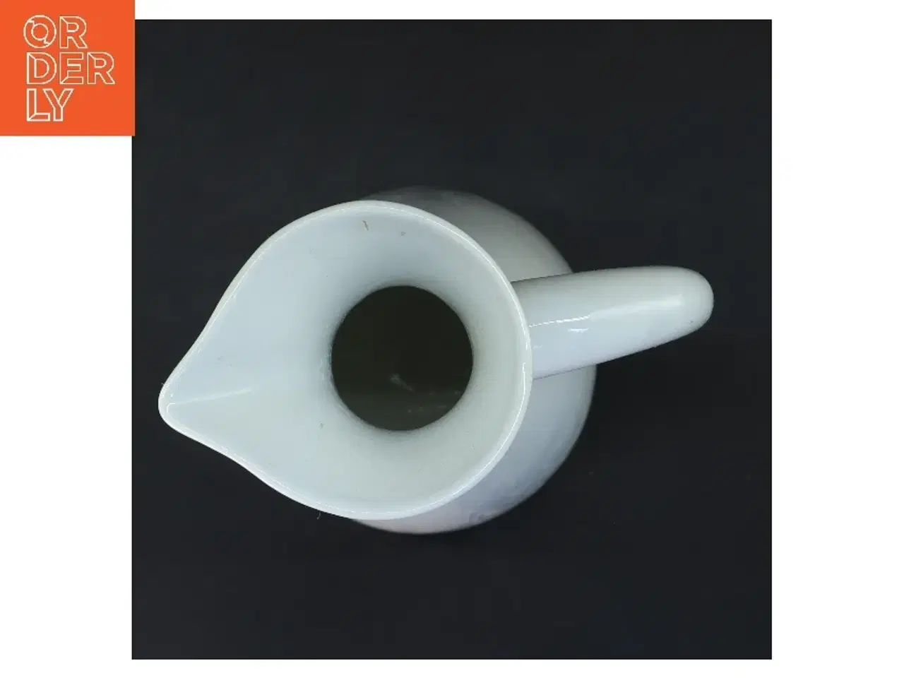 Billede 3 - Hvid kande med stållåg fra Steel-function (str. 30 cm)