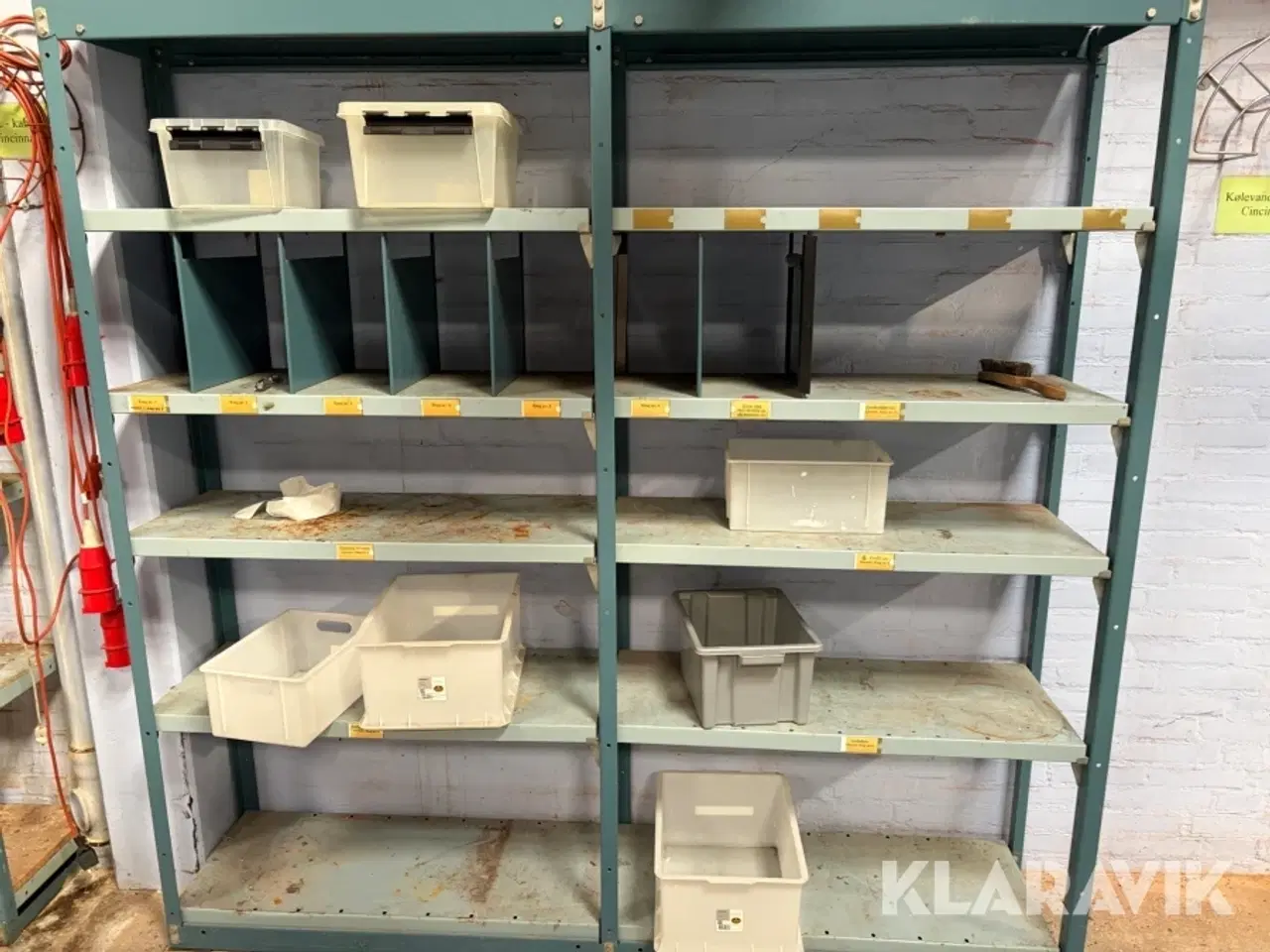 Billede 3 - Stål reoler - 14 sektioner