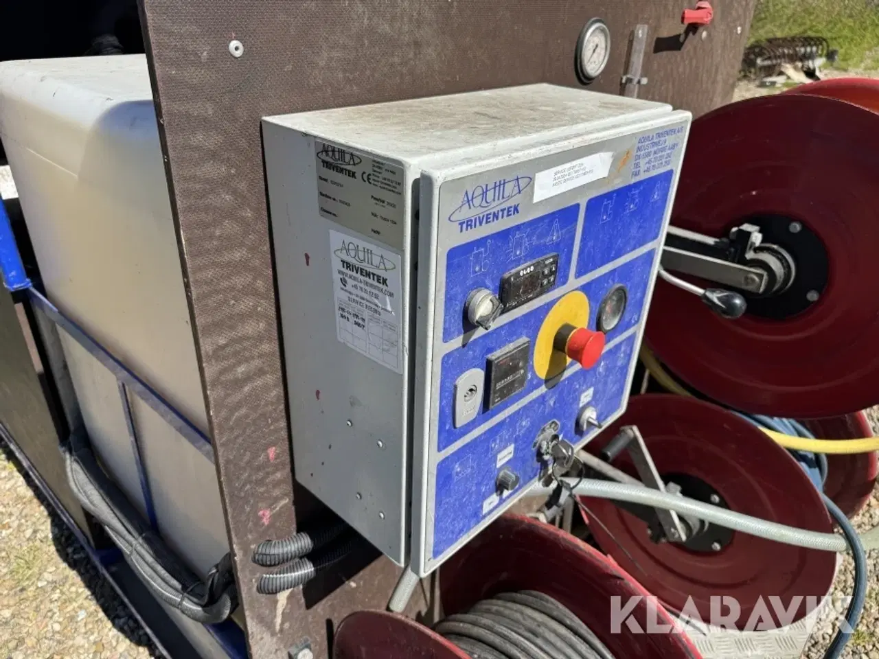 Billede 10 - Højtryksanlæg Aquila Triventek SD 352 PAT til Fliserens