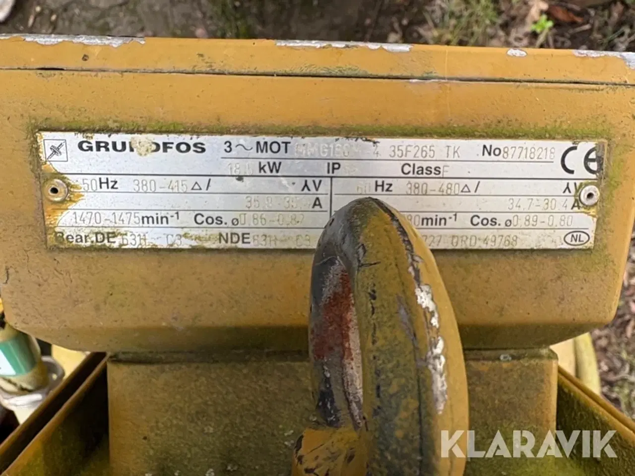 Billede 11 - Centrifugalpumpe Grundfos MMG180M-4 35F265 TK