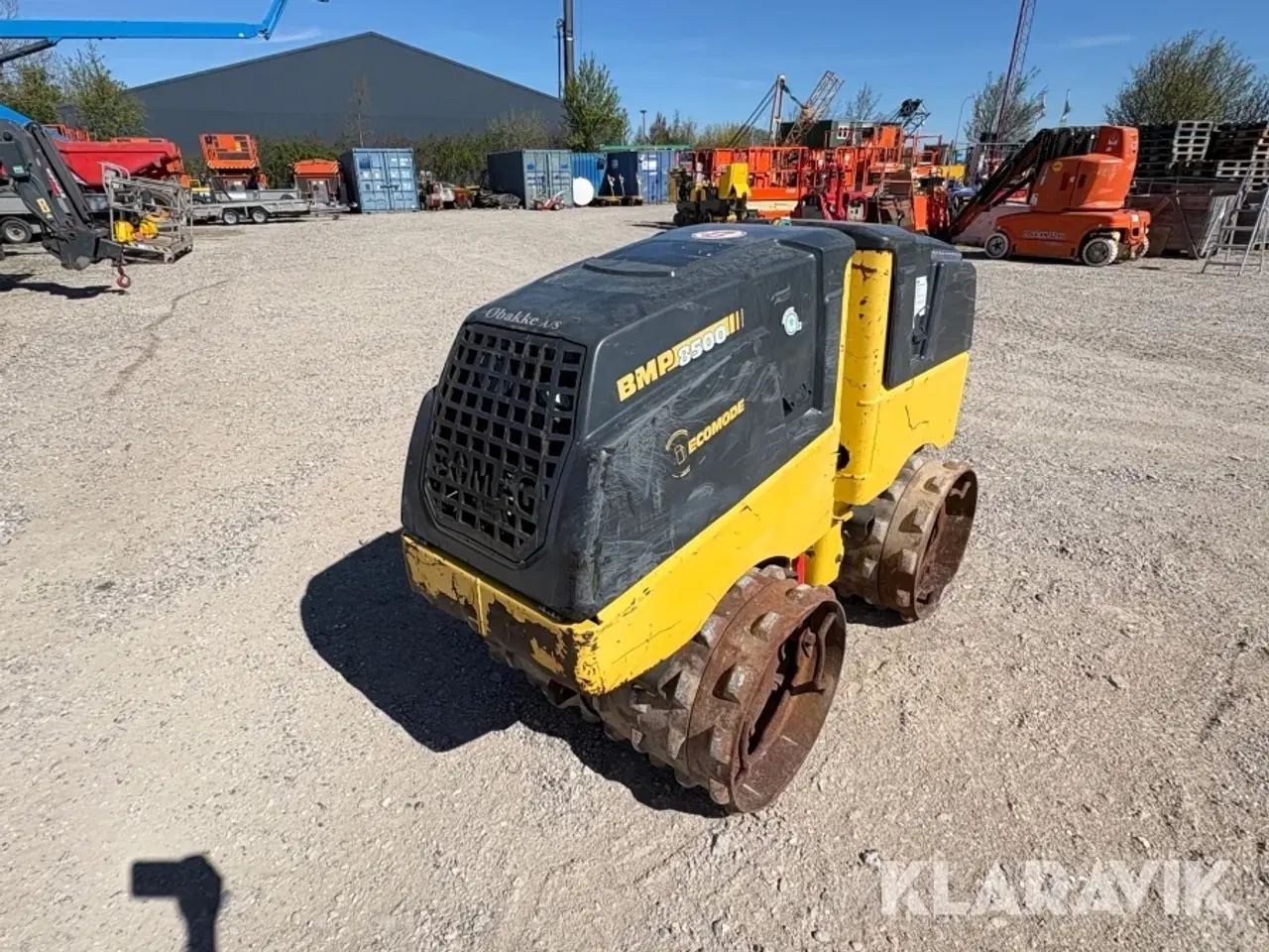 Billede 3 - Råjordskompaktor Bomag BMP 8500