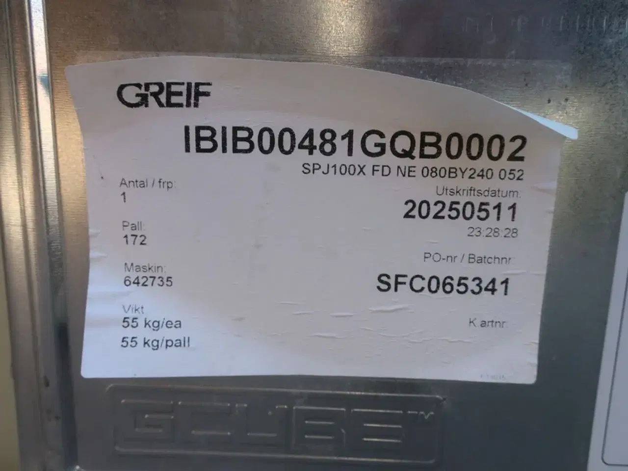 Billede 7 - 1000 L beholder med indhold