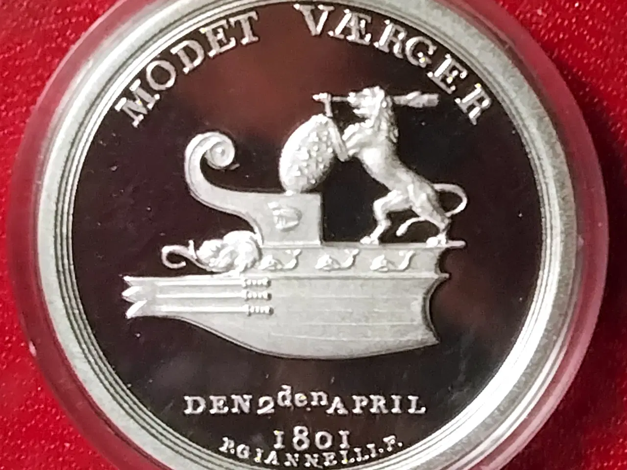 Billede 1 - PROOF MØNTSÆT 2005 Med SØLV 16.80g .925Ag Medalje