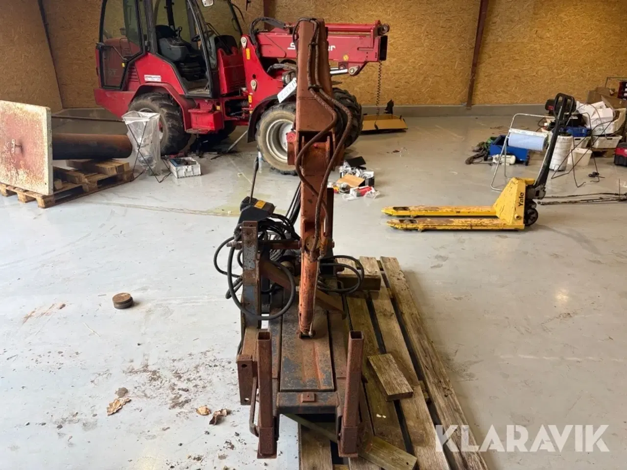 Billede 4 - Hydraulisk løftekran HIAB 250 2000 kg. til 600 kg.