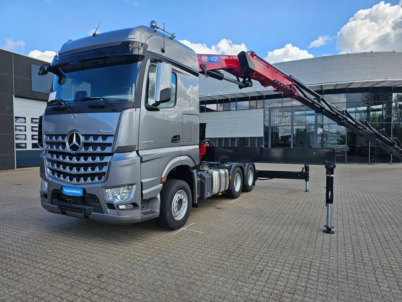Billede 2 - Mercedes Arocs 2653 6x4 40 T-mtr., Kran