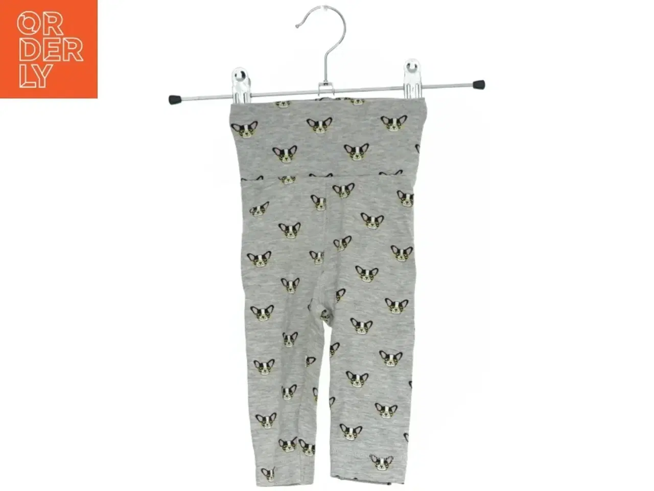 Billede 1 - Baby leggings med kattemønster fra H&M (str. 68)