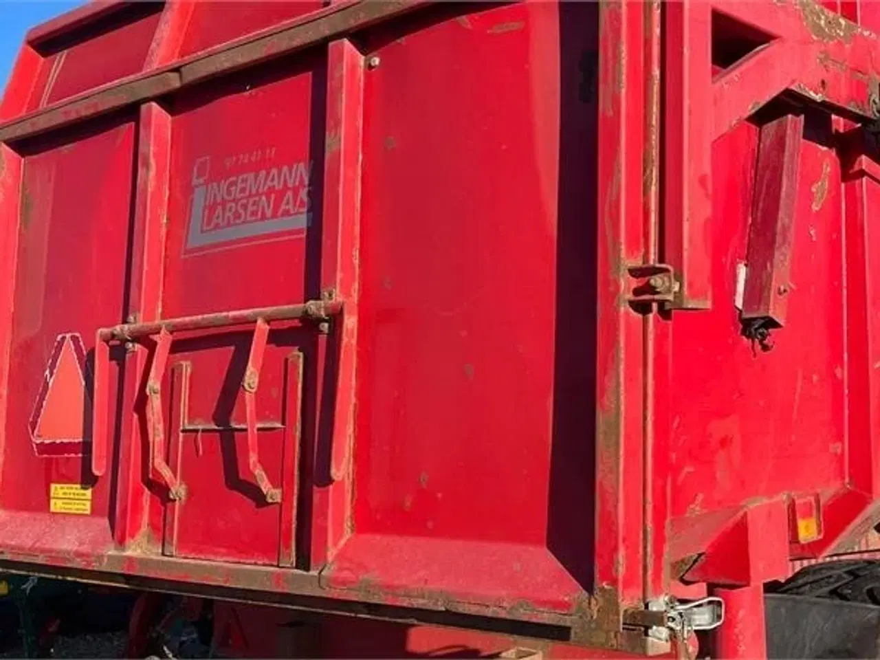 Billede 13 - Morsø Mega Line - 3 akslet tipvogn Fransk bagsmæk