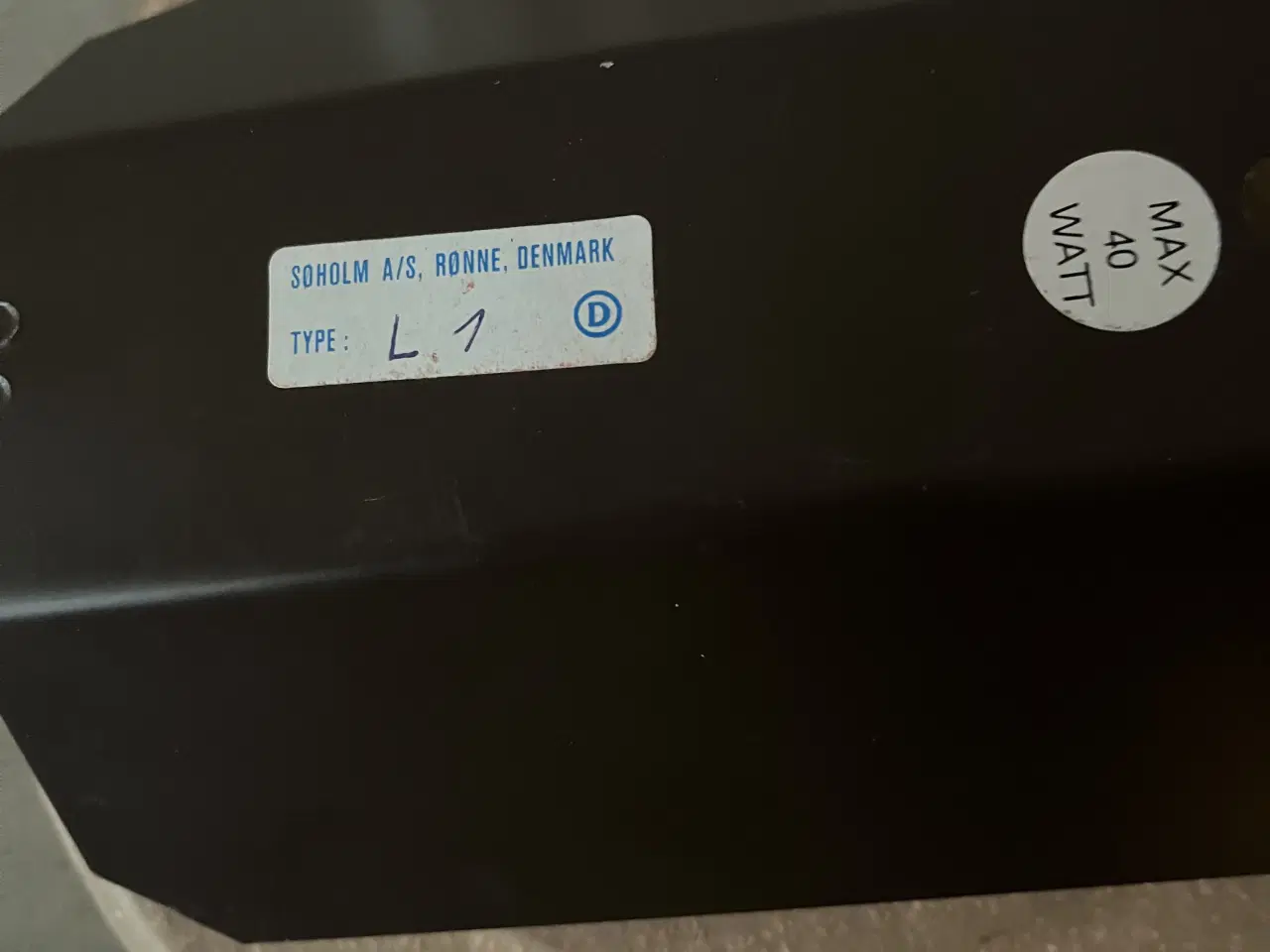 Billede 4 - Væglampe Søholm